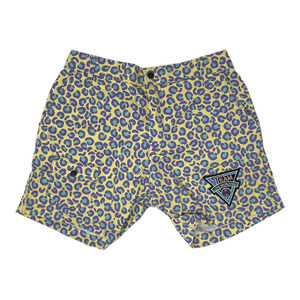 SIZE 32 MEN'S LOVE MOSCHINO CHEETAH PRINT SHORTS